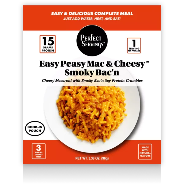 Easy Peasy Mac & Cheesy™ Smoky Bac'n package front