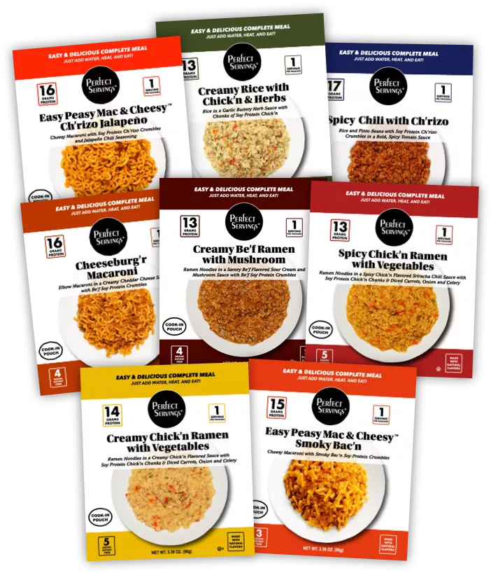 Eight Perfect Servings Meal packs